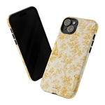 Golden Retriever Pattern Phone Case — Impact Resistant Tough Cases