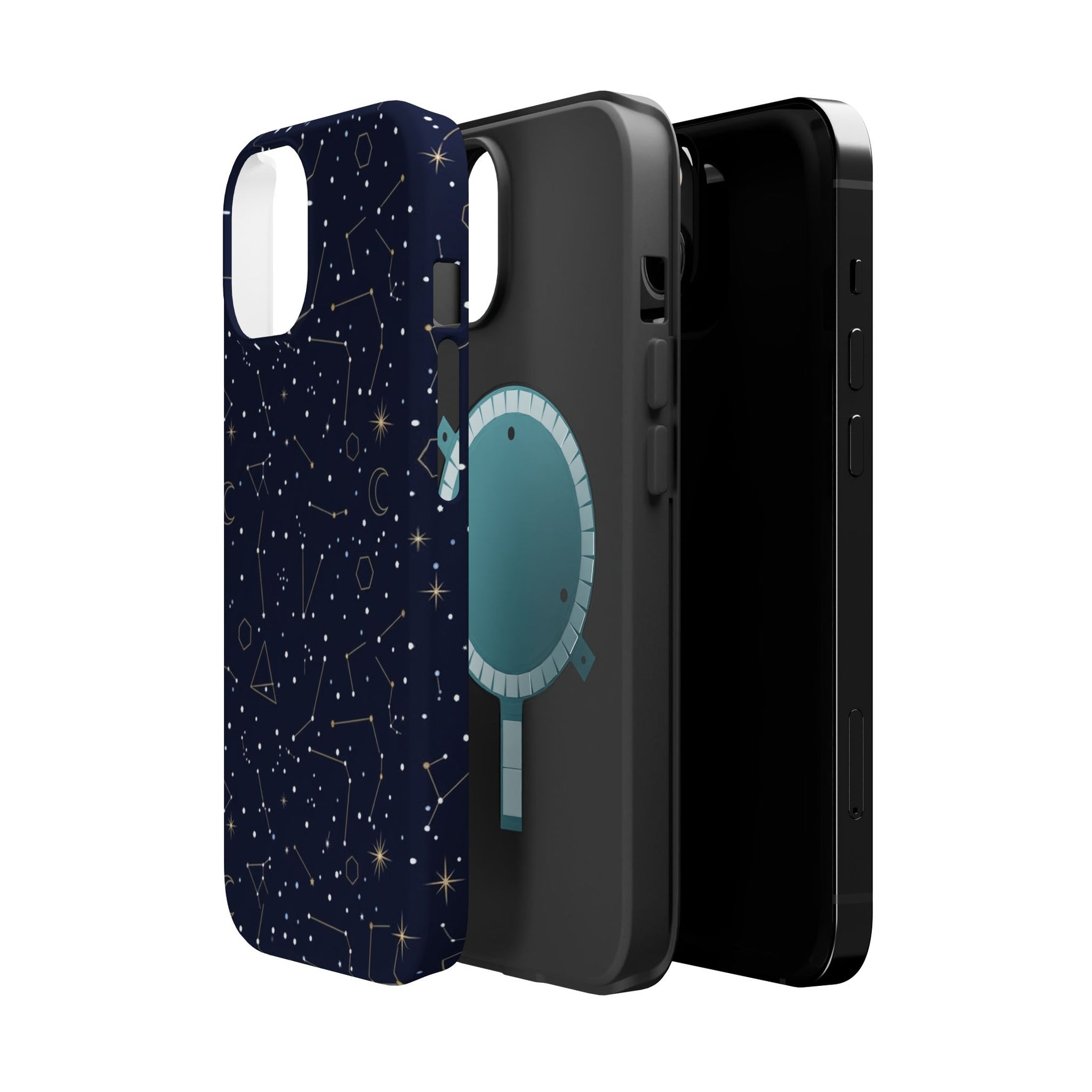 Constellation Night Magnetic Impact-Resistant Phone Case with MagSafe