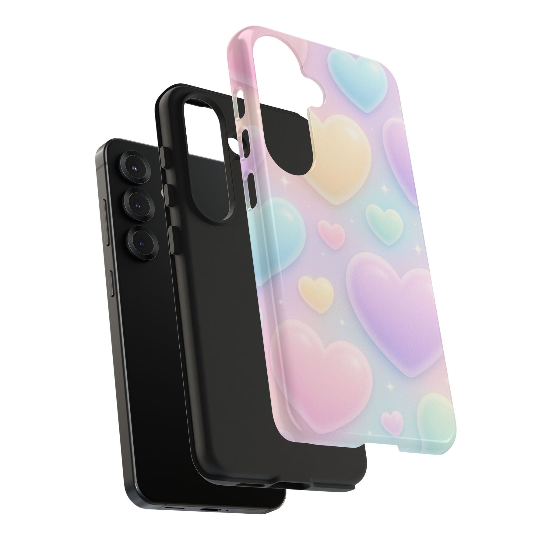 Cute Rainbow Hearts Phone Case  Shamo's