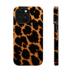 Leopard Print Impact-Resistant iPhone Case with MagSafe Compatibility  Shamo's iPhone 14 Pro Max / Glossy