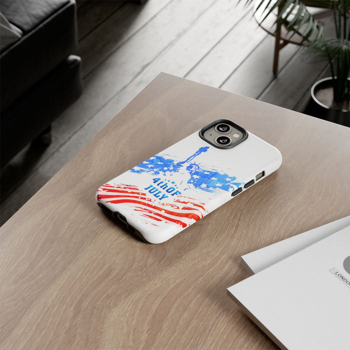 Tough Cases with 4th of July Patriotic design