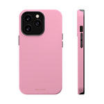 Cotton Candy Pastel Pink Impact-Resistant Phone Case | Slim Protective MagSafe-Compatible Cover