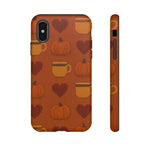 Fall Pumpkin & Coffee iPhone Case - Shamo's