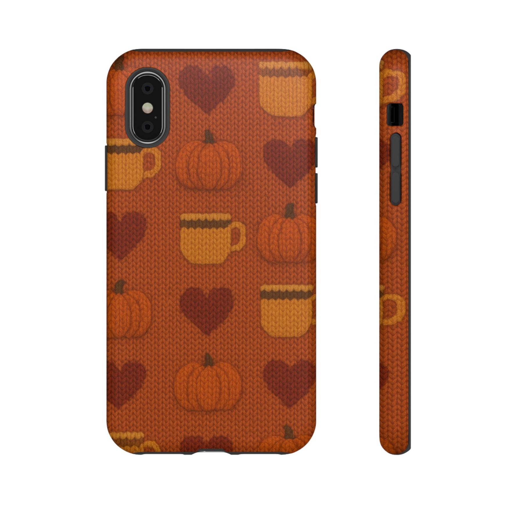 Fall Pumpkin & Coffee iPhone Case - Shamo's