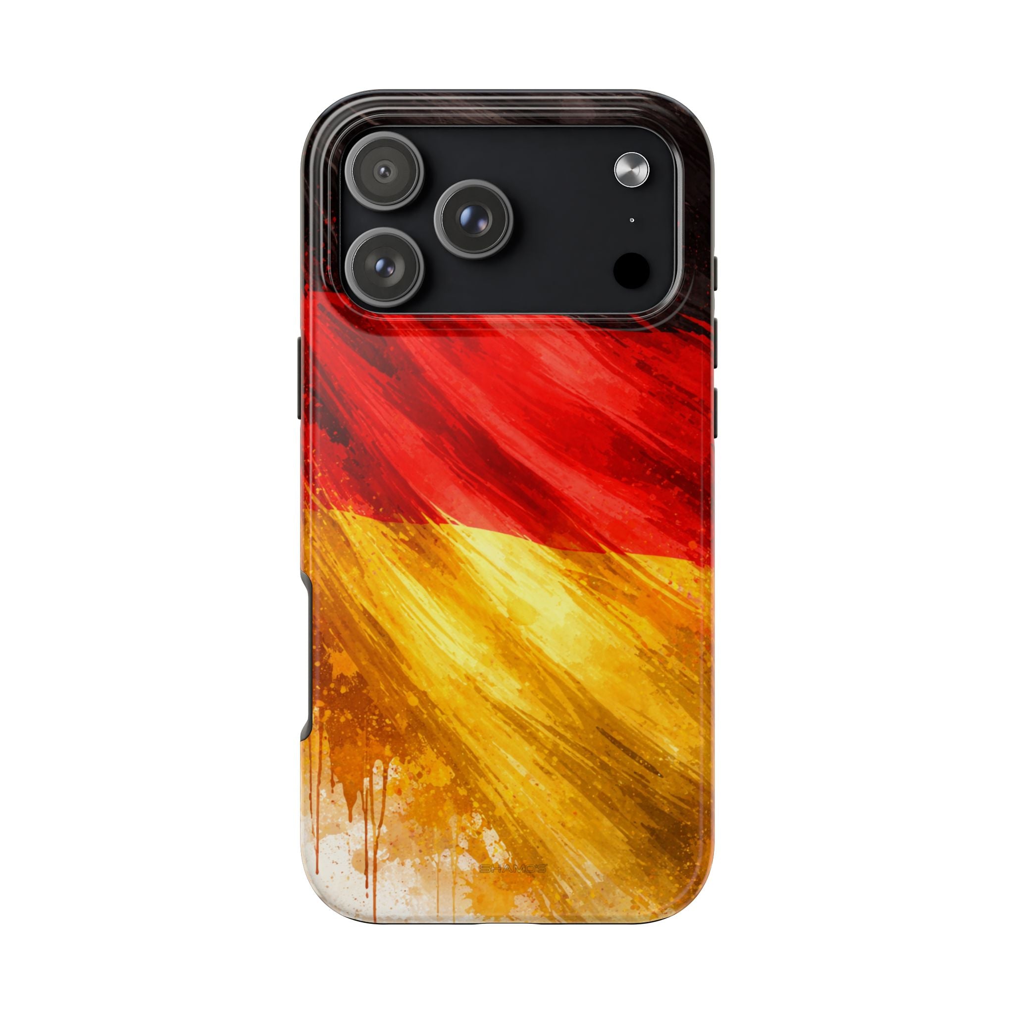 German Flag Tough Phone Case - iPhone 17 Pro Max - Shamo's