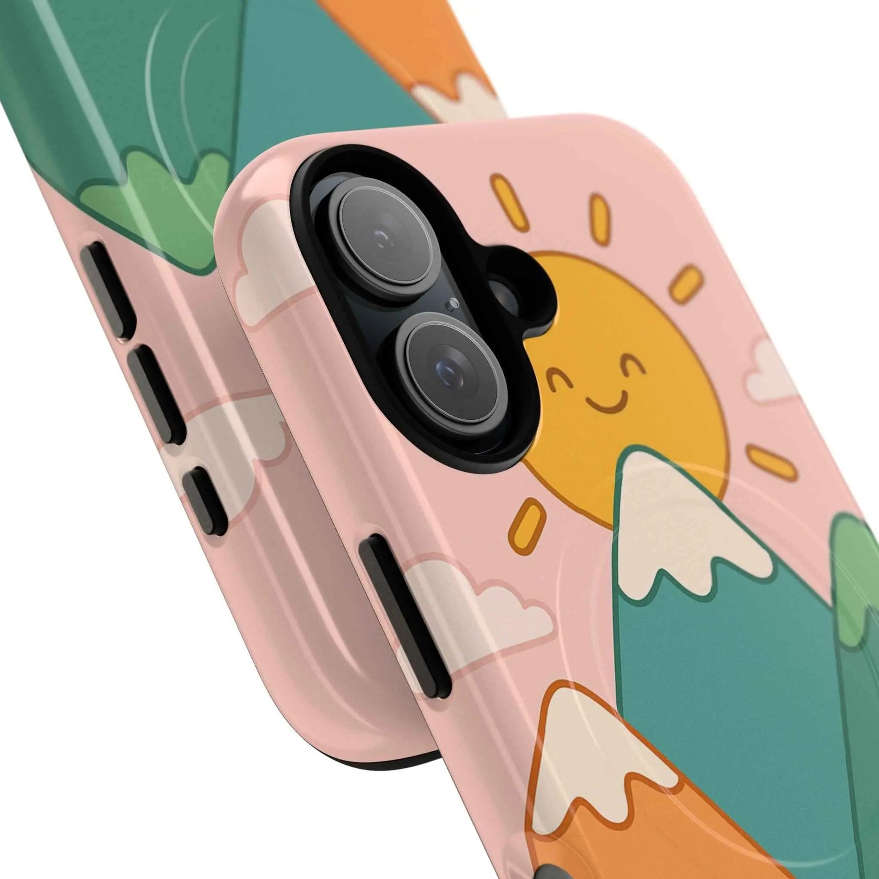 Mountain Sunrise Phone Case - Tough MagSafe Magnetic Design