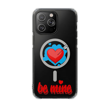 Magnetic Clear Phone Case | Compatible with MagSafe | Be Mine Love Edition