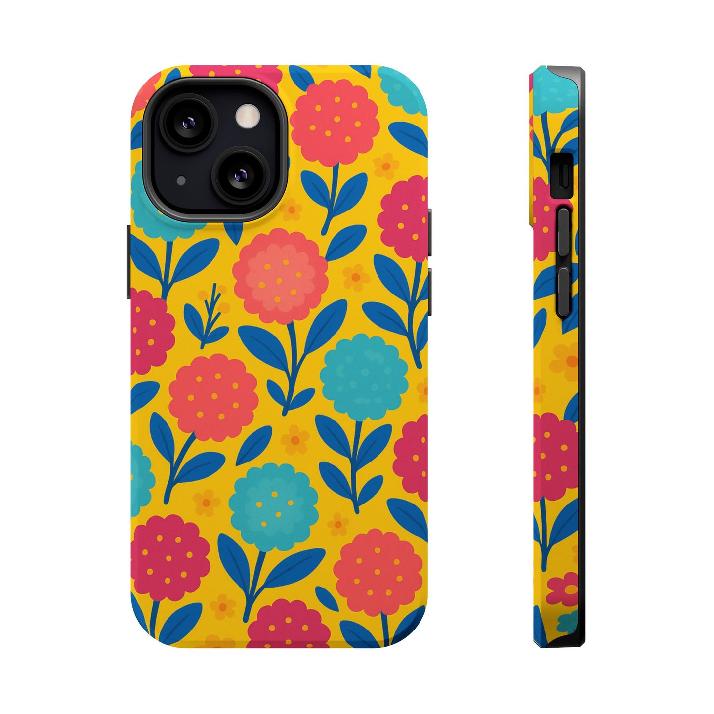 Vibrant Floral MagSafe Phone Case
