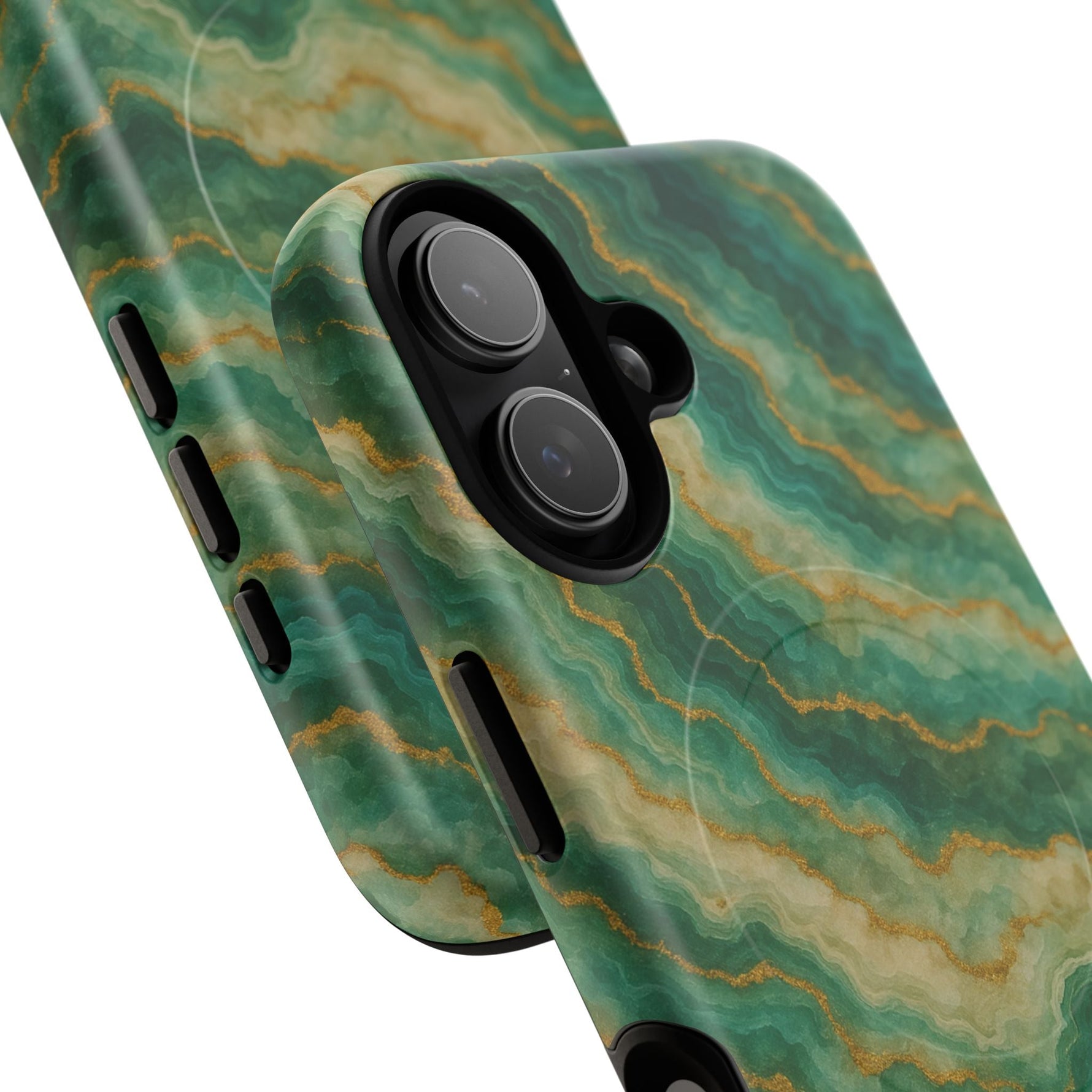 Green Marble iPhone Case with MagSafe  Shamo's