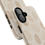 Neutral Pebble Pattern Tough iPhone Case  Shamo's