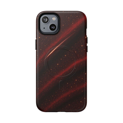 Red Nebula iPhone Case with MagSafe - Shamo's