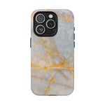 Marble Gold Vein iPhone Case (MagSafe Compatible)  Shamo's iPhone 15 Pro / Matte