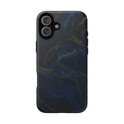 Midnight Marble iPhone Case with MagSafe - Shamo's