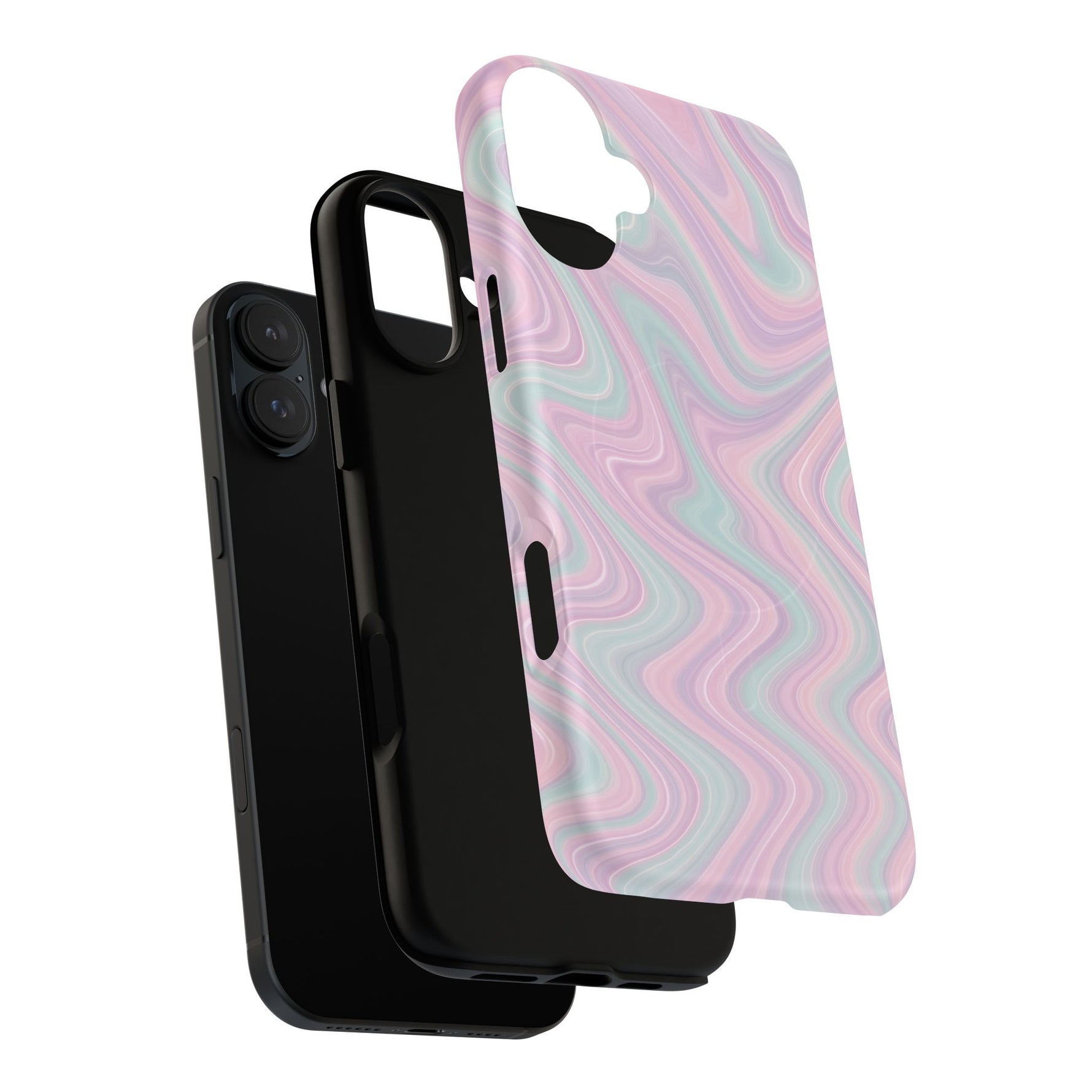 Colorful Marble Pastel Swirl iPhone Case | MagSafe - Shamo's