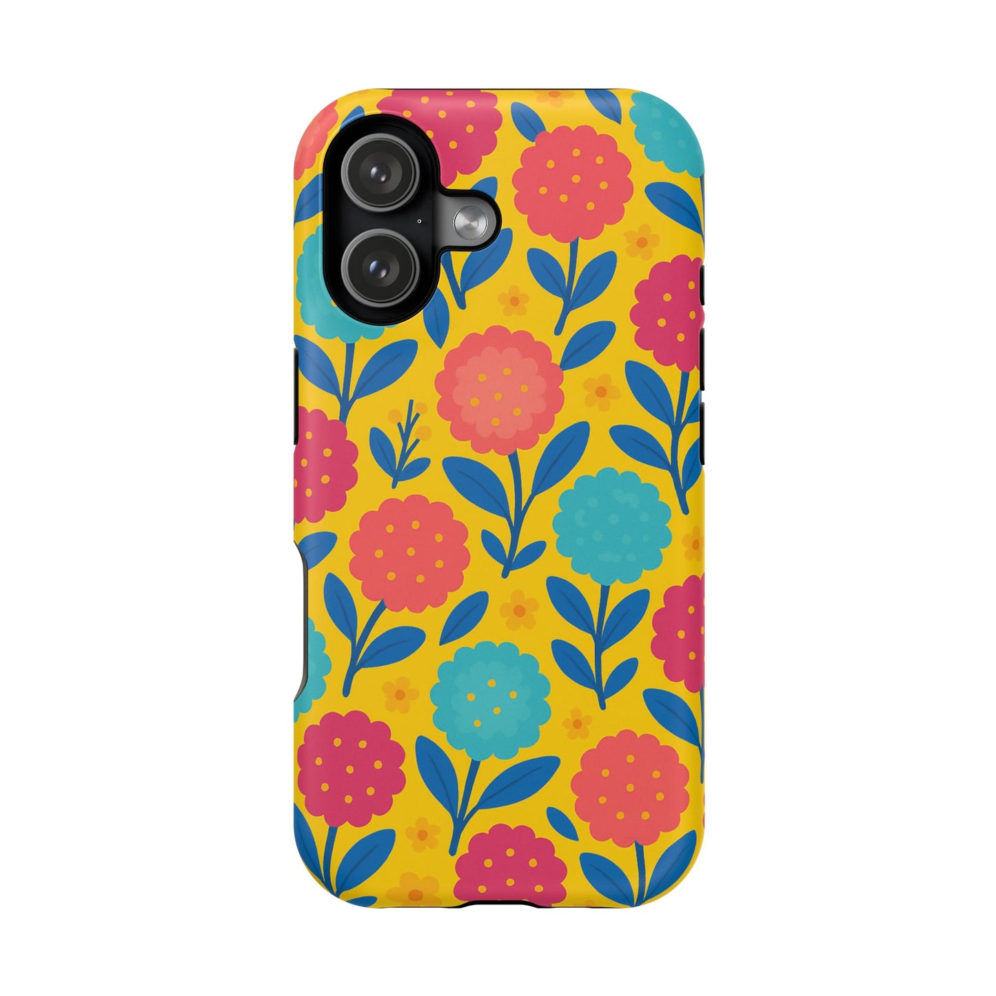Vibrant Floral MagSafe Phone Case