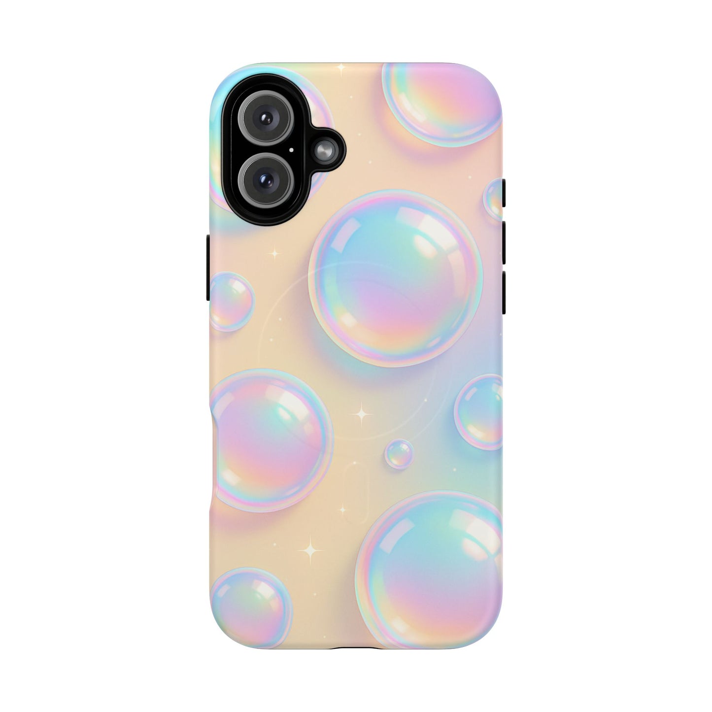 Holographic Bubble iPhone Case - with MagSafe