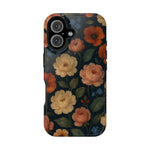 Floral Vintage Rose Magnetic Impact iPhone Case with MagSafe  Shamo's iPhone 16 / Glossy