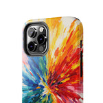 Vibrant Abstract Paint Explosion Impact Phone Case  Shamo's