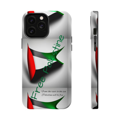 MagSafe Tough Case: Palestinian Flag & 'From the River to the Sea, Palestine Will Be Free