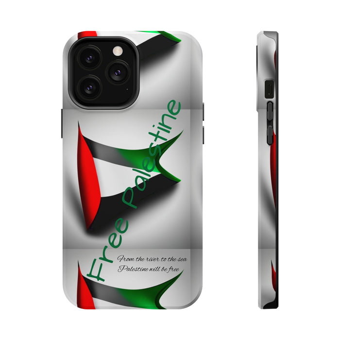 MagSafe Tough Case: Palestinian Flag & 'From the River to the Sea, Palestine Will Be Free