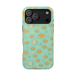 Cookie & Coffee Pattern Tough iPhone Case — Impact-Resistant  Shamo's iPhone 17 Pro Max / Glossy / Without gift packagin