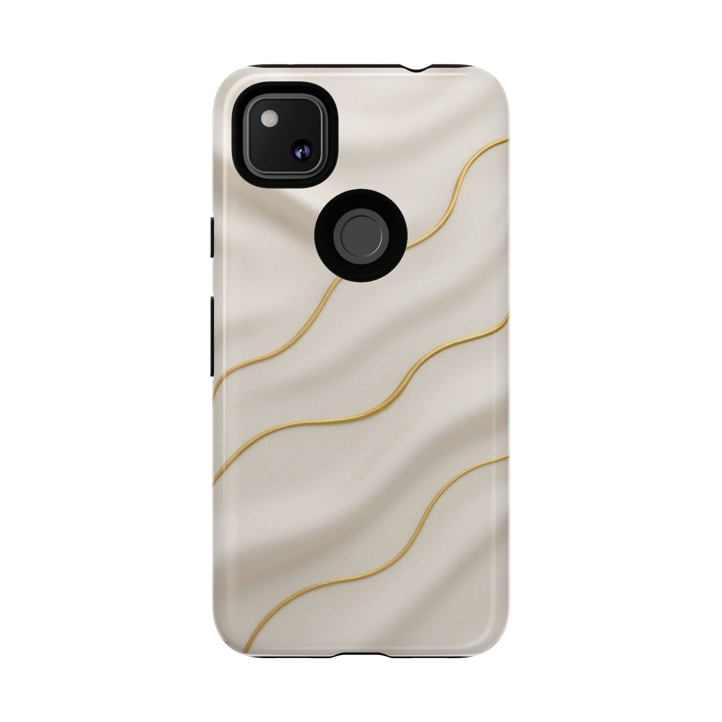Elegant Gold Wave Tough iPhone Case