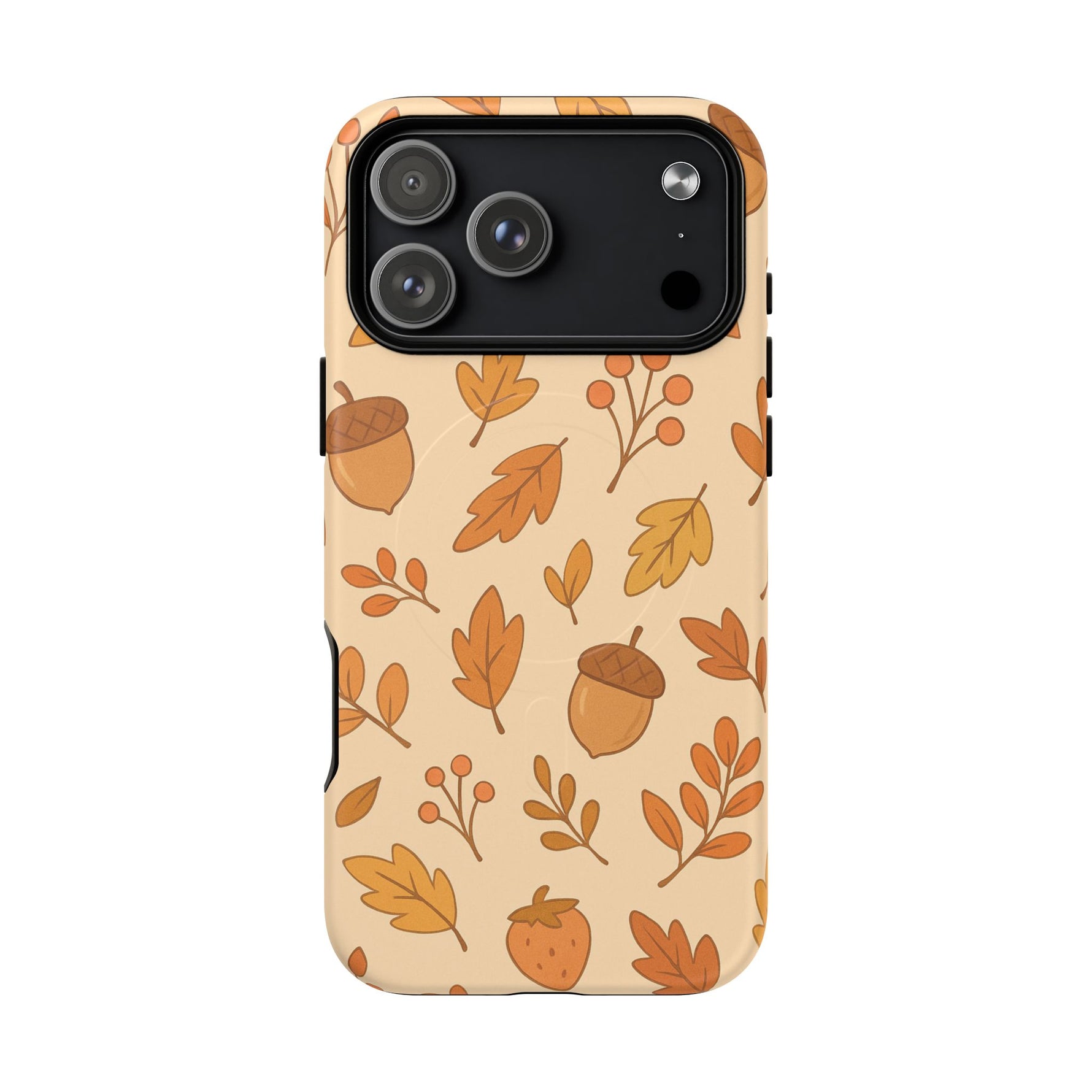 Autumn Leaves Woodland Berries iPhone Case | MagSafe - Shamo's