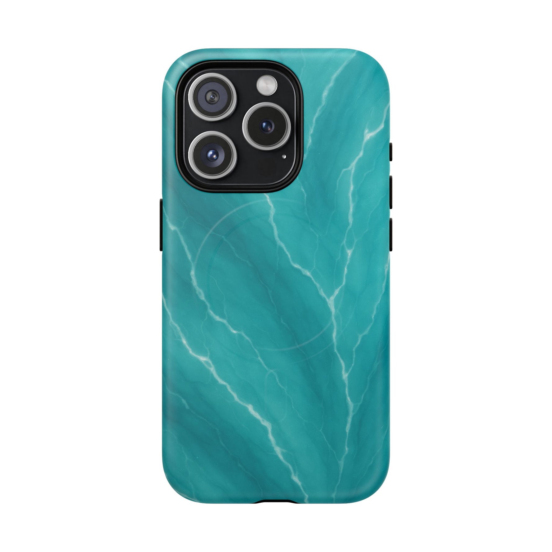 Ocean Aura Marble iPhone Case — MagSafe Compatible - Shamo's
