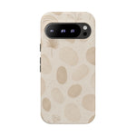 Neutral Pebble Pattern Tough iPhone Case  Shamo's