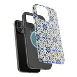 Lisbon Tile – Blue Ornamental MagSafe Phone Case