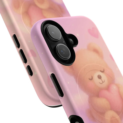 Dreamy Cloud Teddy Bear iPhone Case with MagSafe  Shamo's