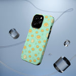 Cookie & Coffee Pattern Tough iPhone Case — Impact-Resistant  Shamo's