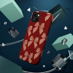 Holiday Red Bow iPhone Case — Impact‑Resistant iPhone Cover with MagSafe compatibility  Shamo's