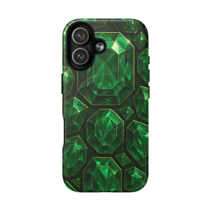 Luxury Series Emerald Gem iPhone Case with MagSafe - Shamo's