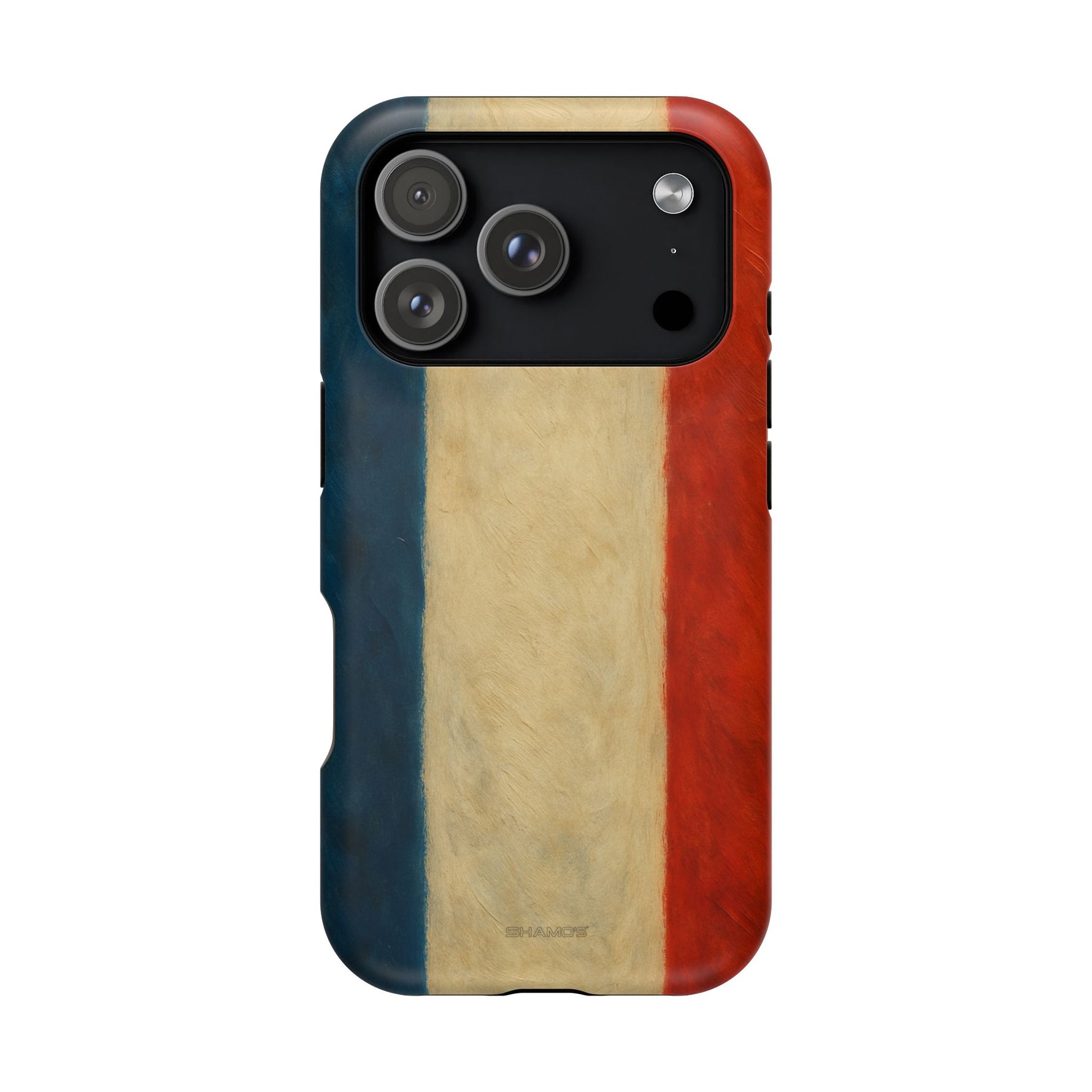 France Flag Tough Impact MagSafe iPhone Case