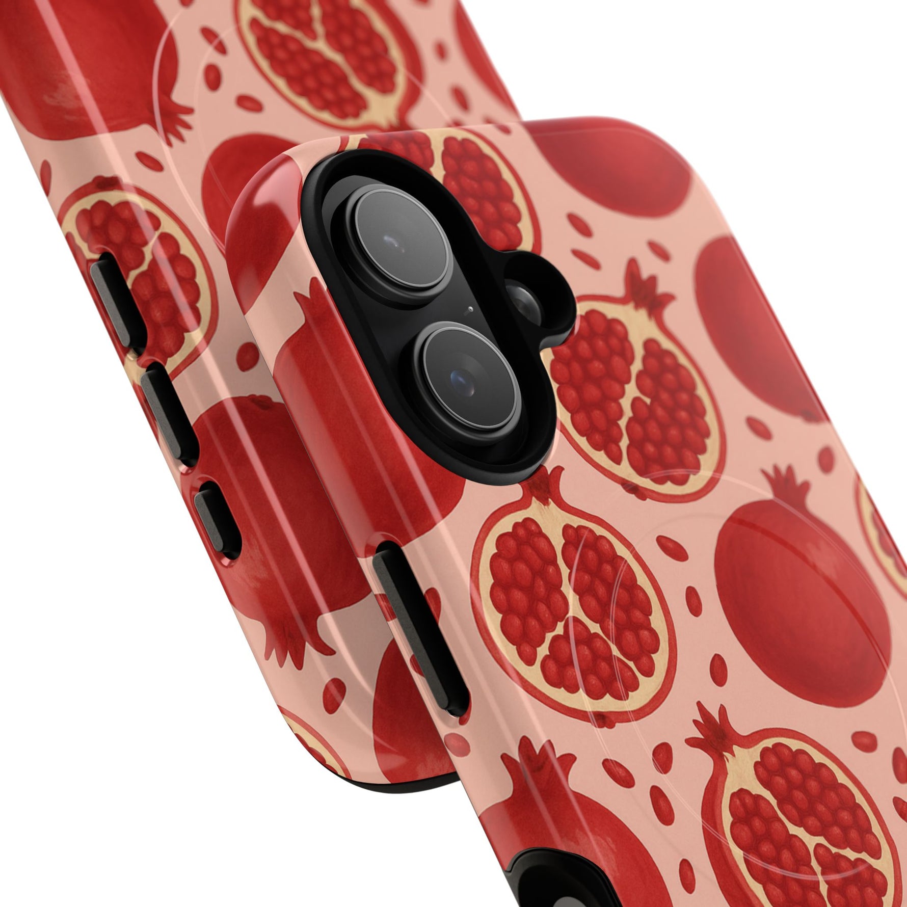 Pomegranate Fruit Tough iPhone Case | MagSafe Compatible - Shamo's