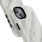 Classic White Marble iPhone Case with MagSafe  Shamo's