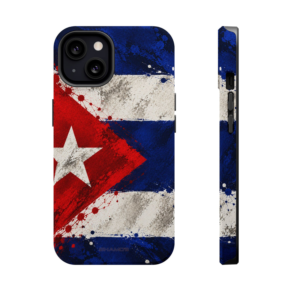 Cuban Flag MagSafe Impact-Resistant Phone Case