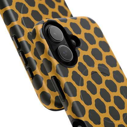 Stylish Leopard Pattern Magnetic iPhone Case | Compatible with MagSafe