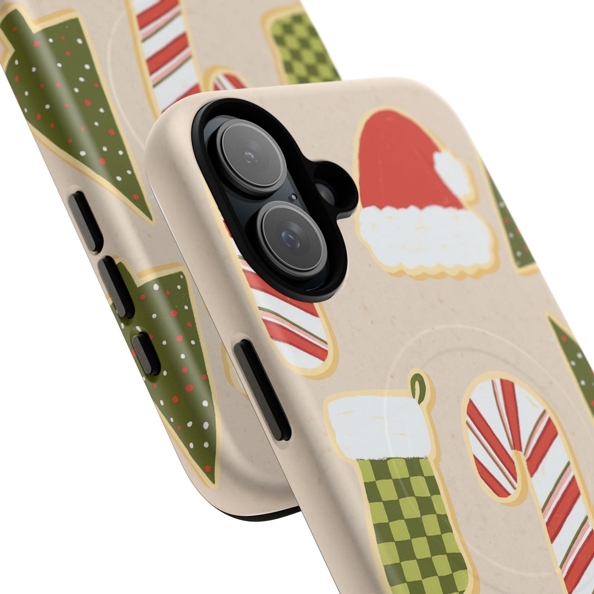 Festive Candy Cane Holiday iPhone Case | MagSafe  Shamo's