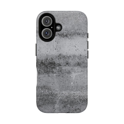 Magnetic iPhone Case - Concrete Pattern with Magsafe Compatibility  Shamo's iPhone 16 / Matte