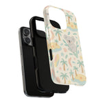 Australia Hand-Drawn Koala Beach iPhone Case — Cute Tropical Palm & Surf Print | with MagSafe  Shamo's