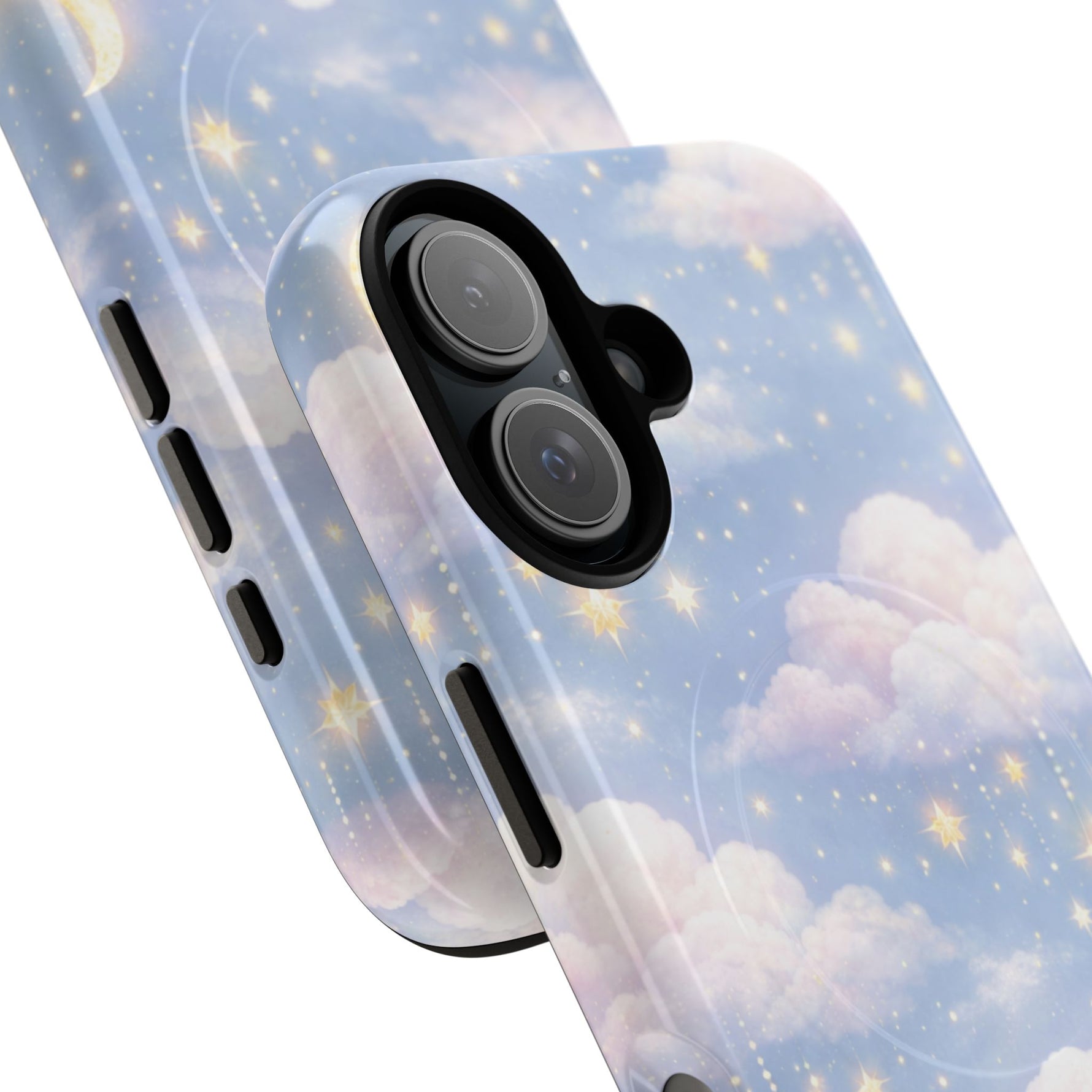 Starlit Clouds i Phone Case with MagSafe - iPhone 17 / Glossy - Shamo's
