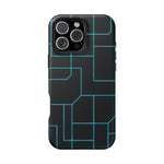 Neon Grid Magnetic Impact-Resistant iPhone Case | MagSafe compatible  Shamo's iPhone 16 Pro Max / Matte