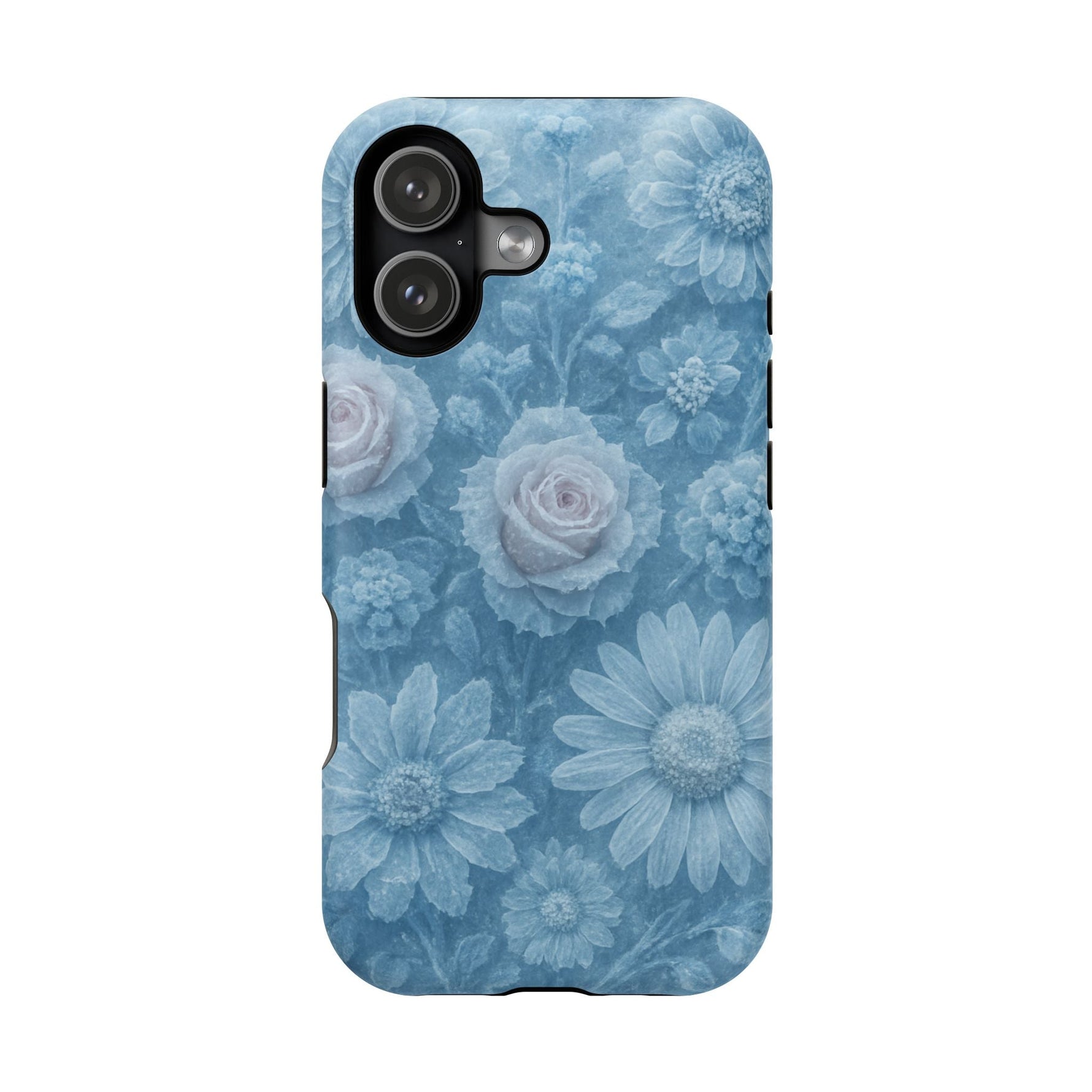 Frozen Beauty Floral Rose iPhone Case | MagSafe compatible  Shamo's iPhone 17 / Matte