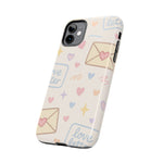 Pastel Love Letter Hearts Impact Phone Case  Shamo's