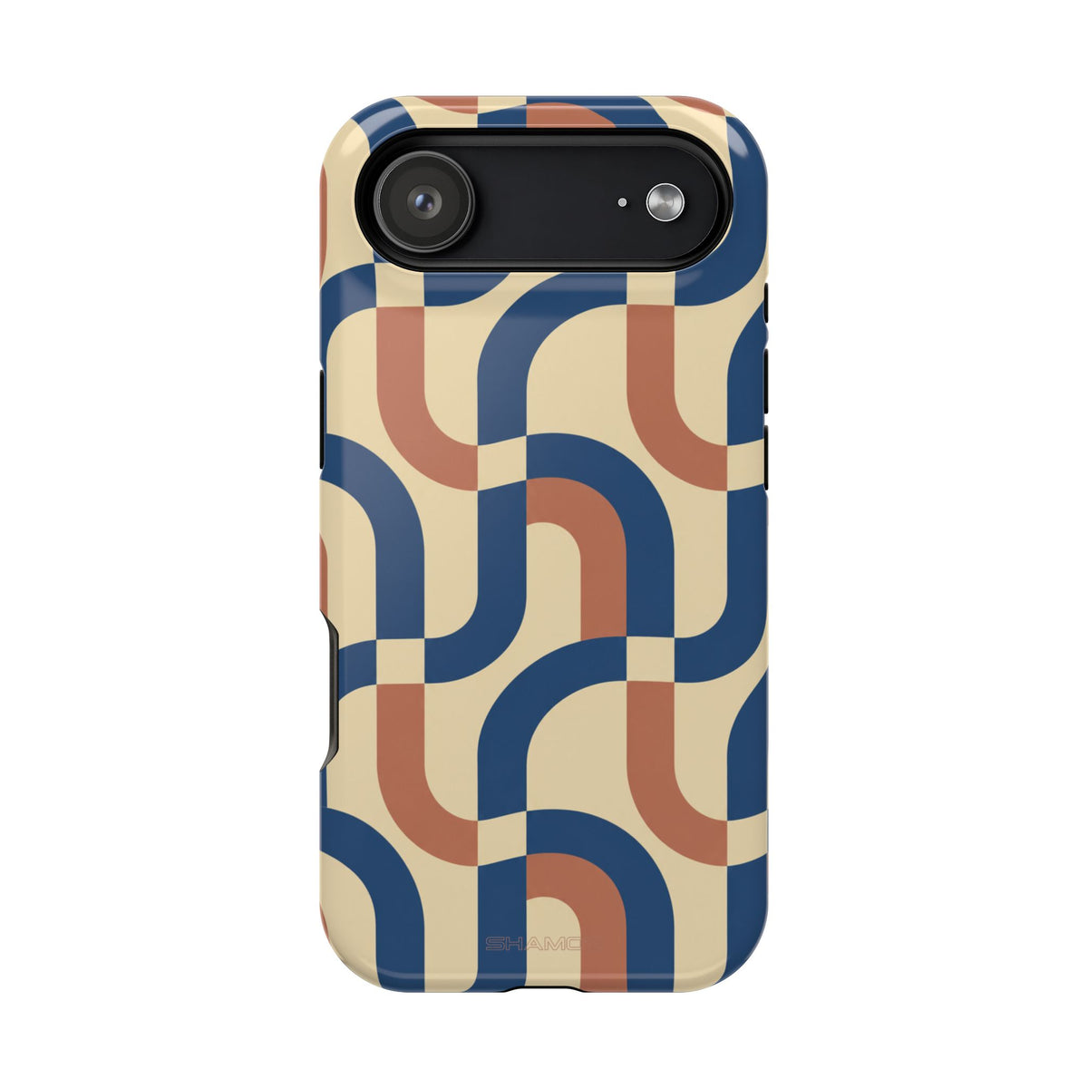 Mod Ribbon – Retro Geometric MagSafe Phone Case