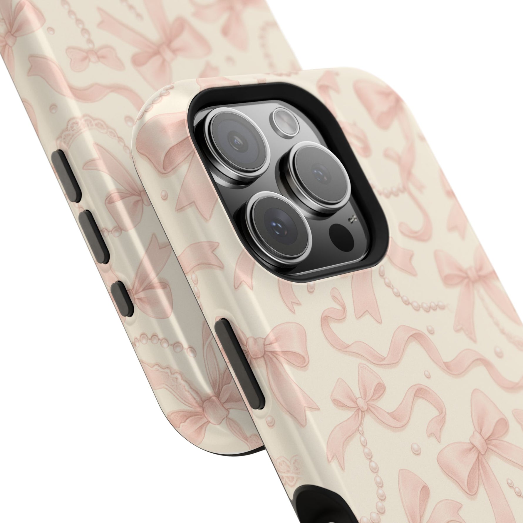 Coquette Bows Pattern iPhone Case | MagSafe - Shamo's