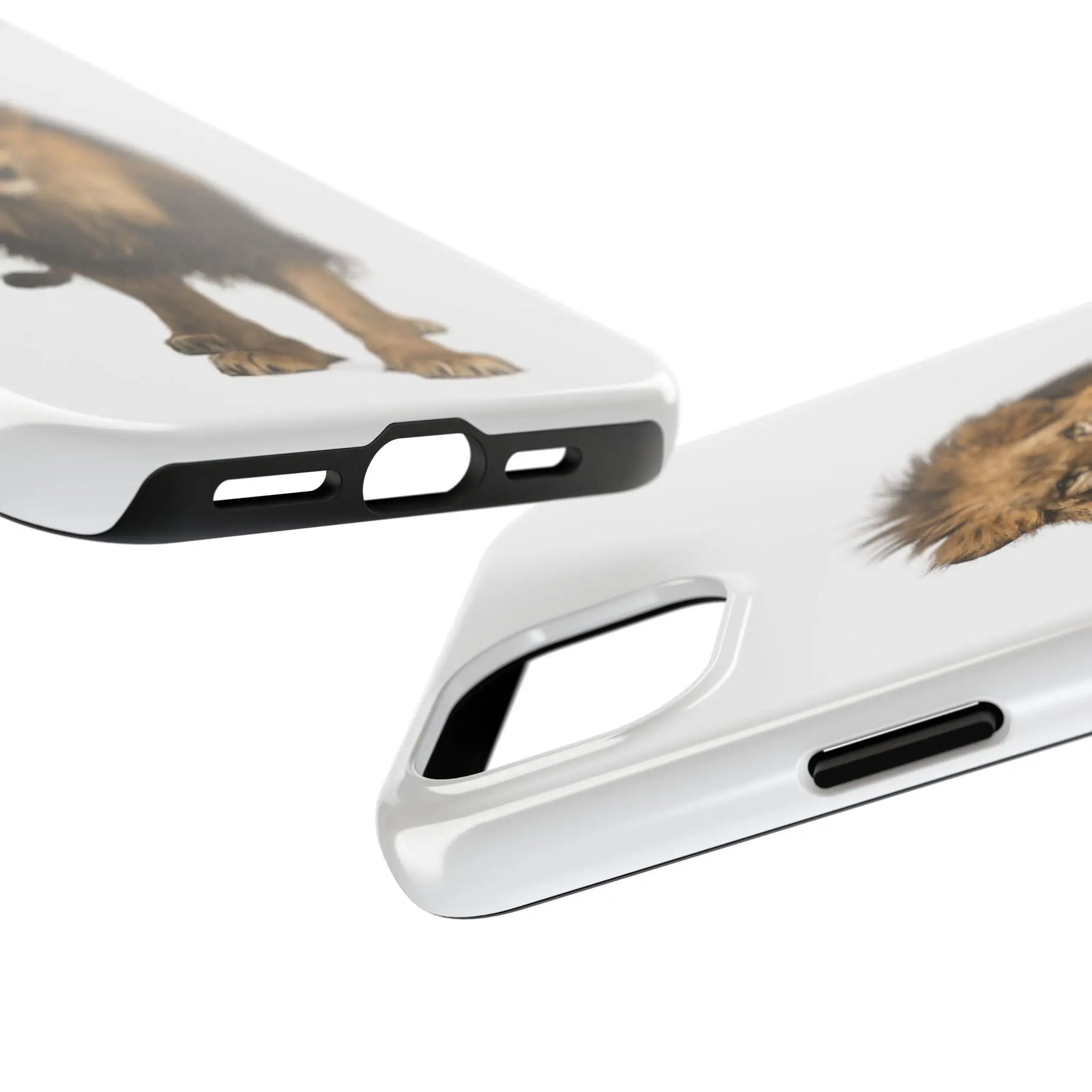 Tough Phone Cases with Lion roaring - Shamo's