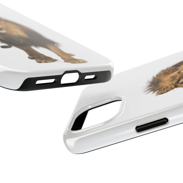 Tough Phone Cases with Lion roaring